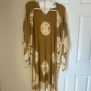 Free People Spellbound Tie Dye Kimono